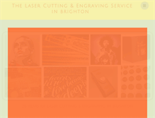 Tablet Screenshot of lasercuttingservice.co.uk